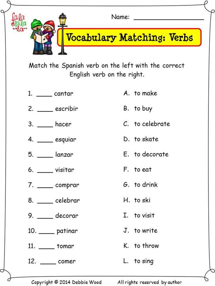 30 1St Grade Worksheets In Spanish