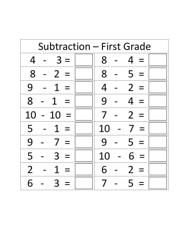 30 1St Grade Worksheets Marathi