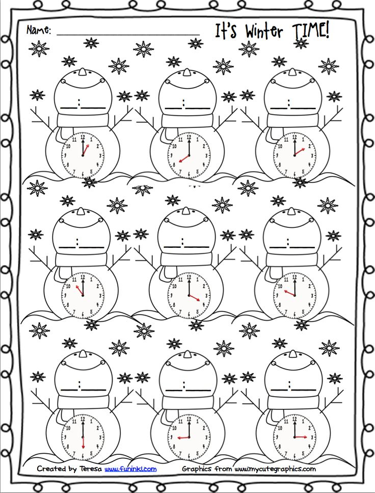 30 1St Grade Worksheets Winter