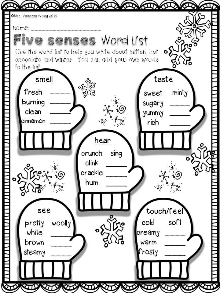 30 1St Grade Worksheets Winter