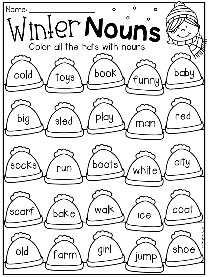 30 1St Grade Worksheets Winter