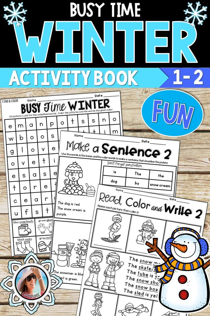 30 1St Grade Worksheets Winter