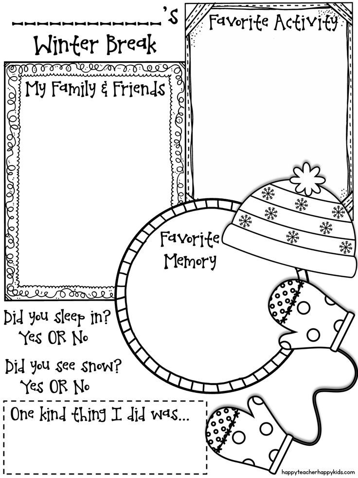 30 1St Grade Worksheets Winter