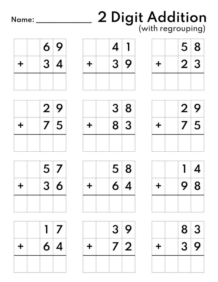 30 2 Digit Multiplication Worksheets For Grade 1