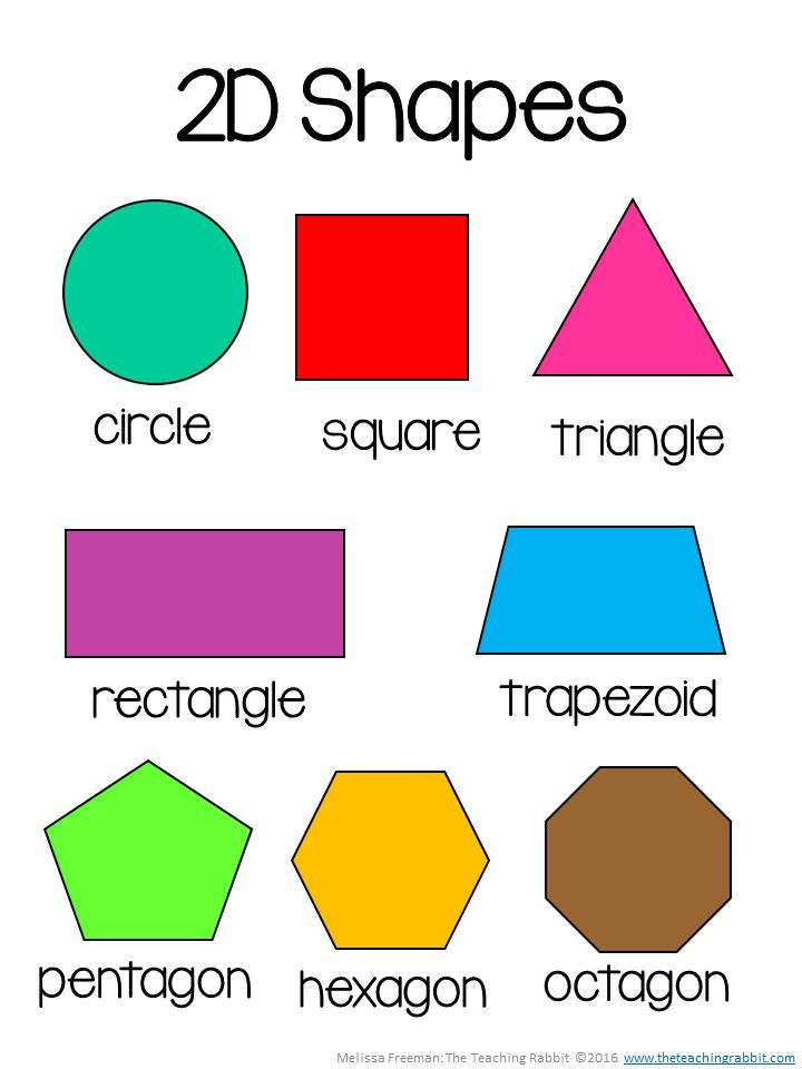 30 2D Shapes Worksheets 1St Grade