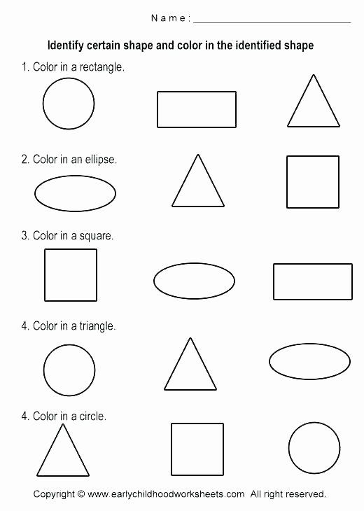 30 2D Shapes Worksheets 1St Grade