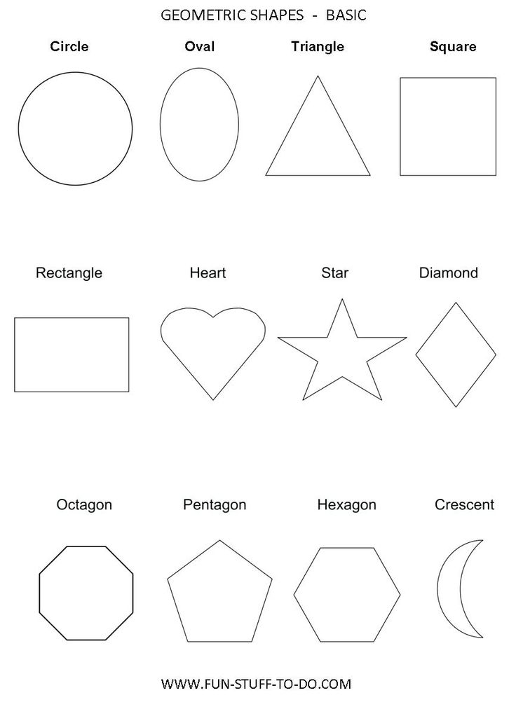 30 2D Shapes Worksheets 1St Grade