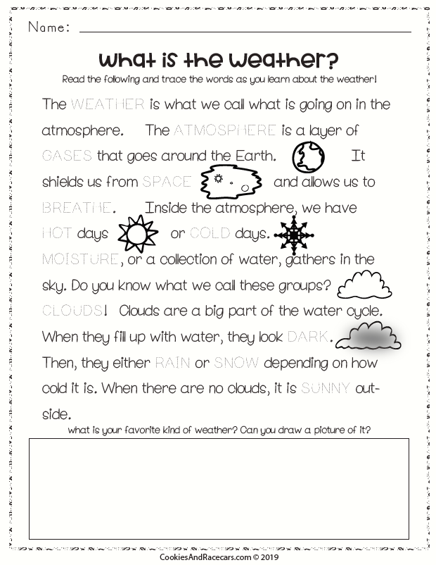 30 2Nd Grade Science Worksheets Weather