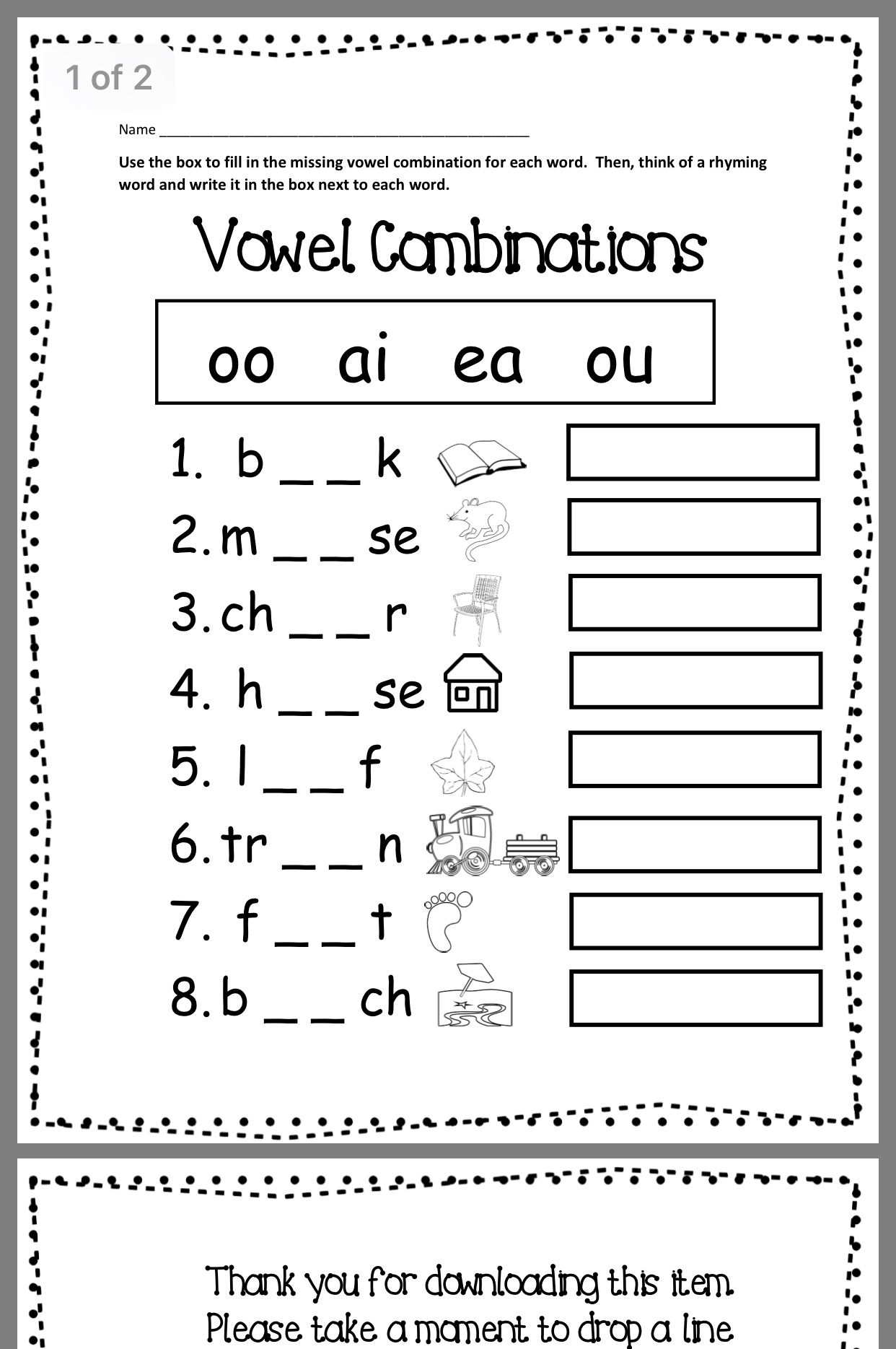 30 2Nd Grade Worksheets Phonics