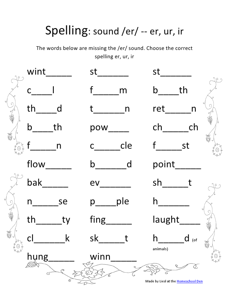 30 2Nd Grade Worksheets Phonics