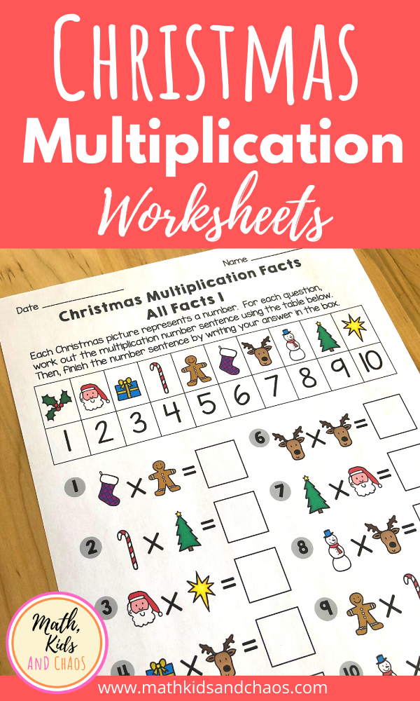 30 3Rd Grade Multiplication Worksheets Christmas