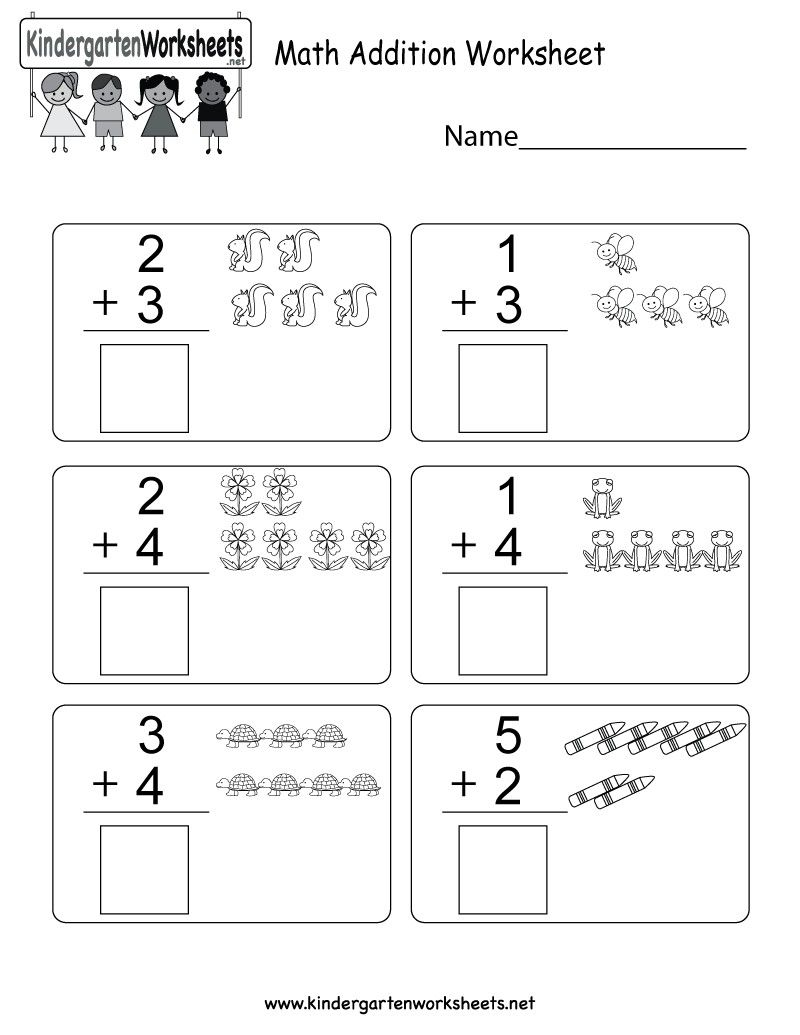 30 Additions For Kids Math Worksheets