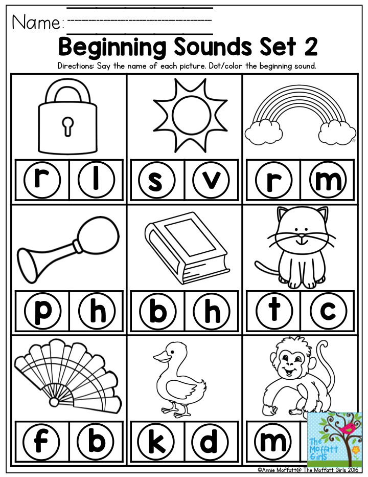 30 Alphabet Sound Worksheets Kindergarten