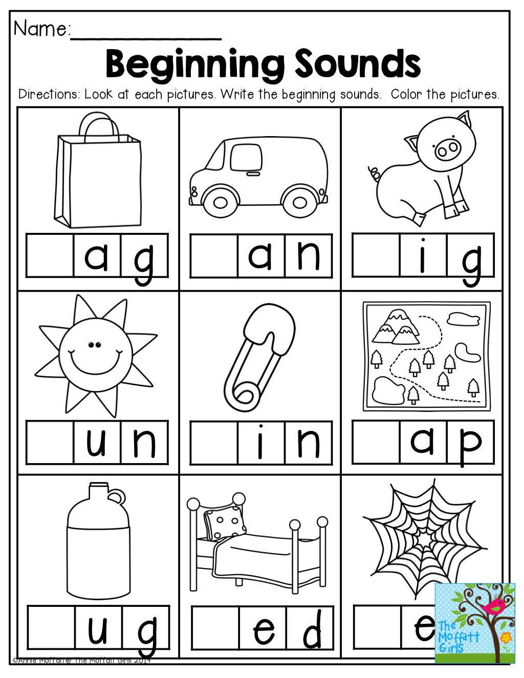 30 Alphabet Sound Worksheets Kindergarten