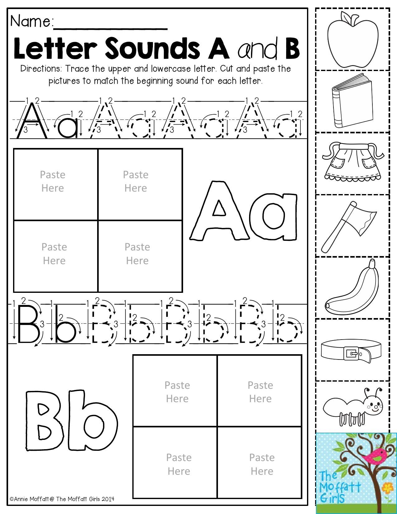 30 Alphabet Sound Worksheets Kindergarten