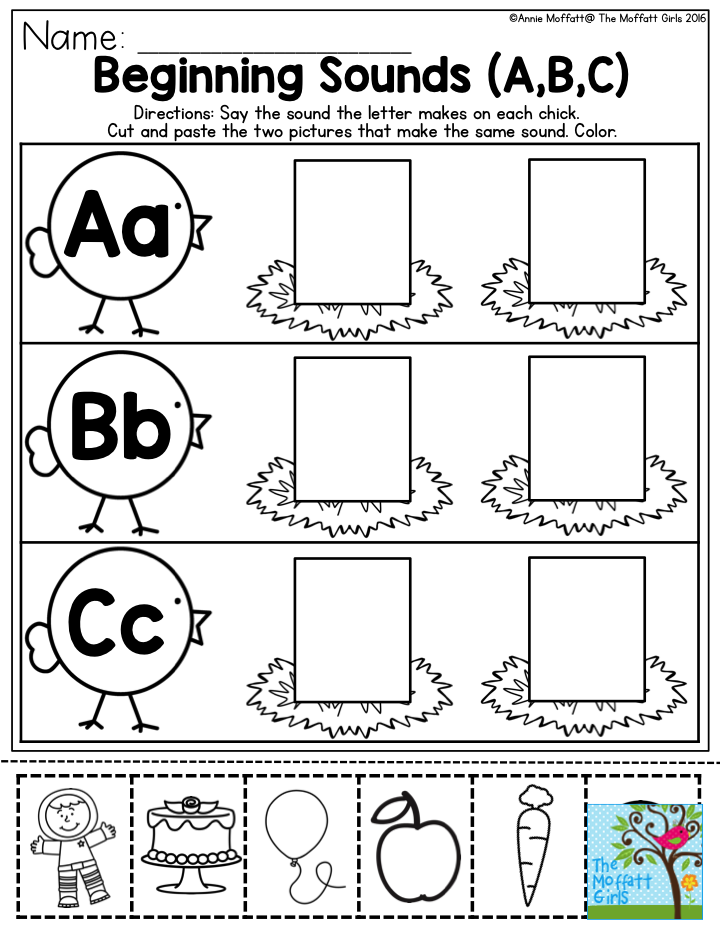 30 Alphabet Sound Worksheets Kindergarten