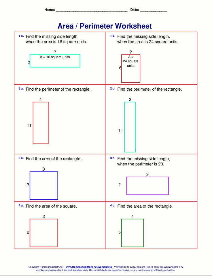 30 Area And Perimeter Worksheets Triangle