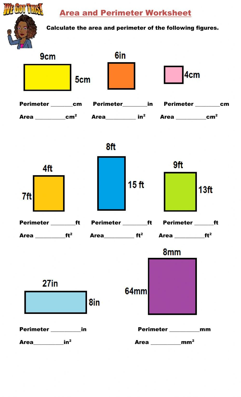 30 Area And Perimeter Worksheets Triangle
