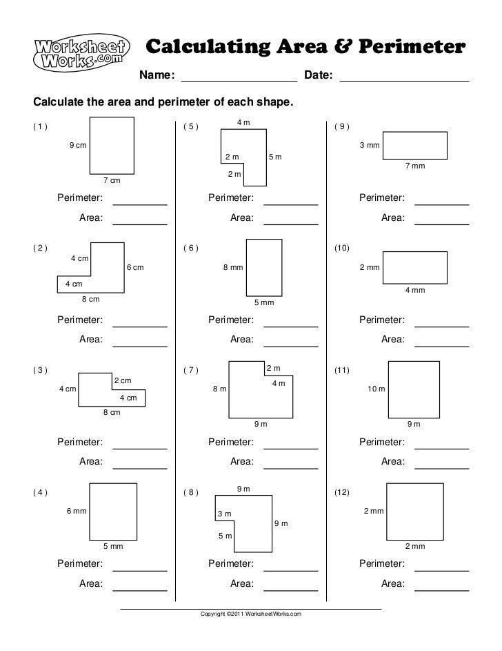 30 Area And Perimeter Worksheets Triangle