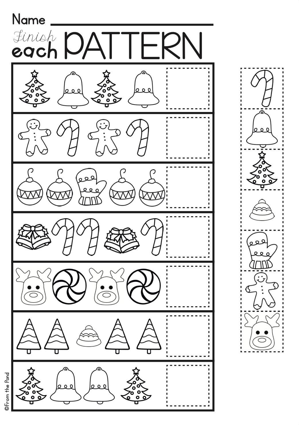 30 Christmas Subtraction Worksheets Kindergarten