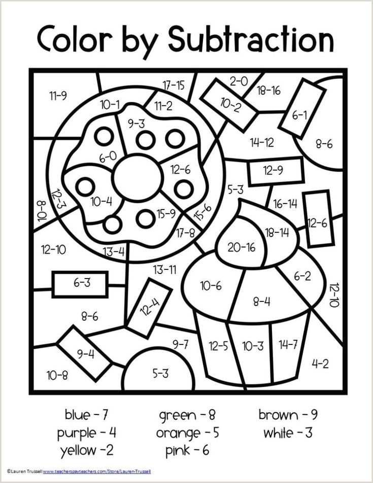 30 Coloring Math Worksheets 2Nd Grade