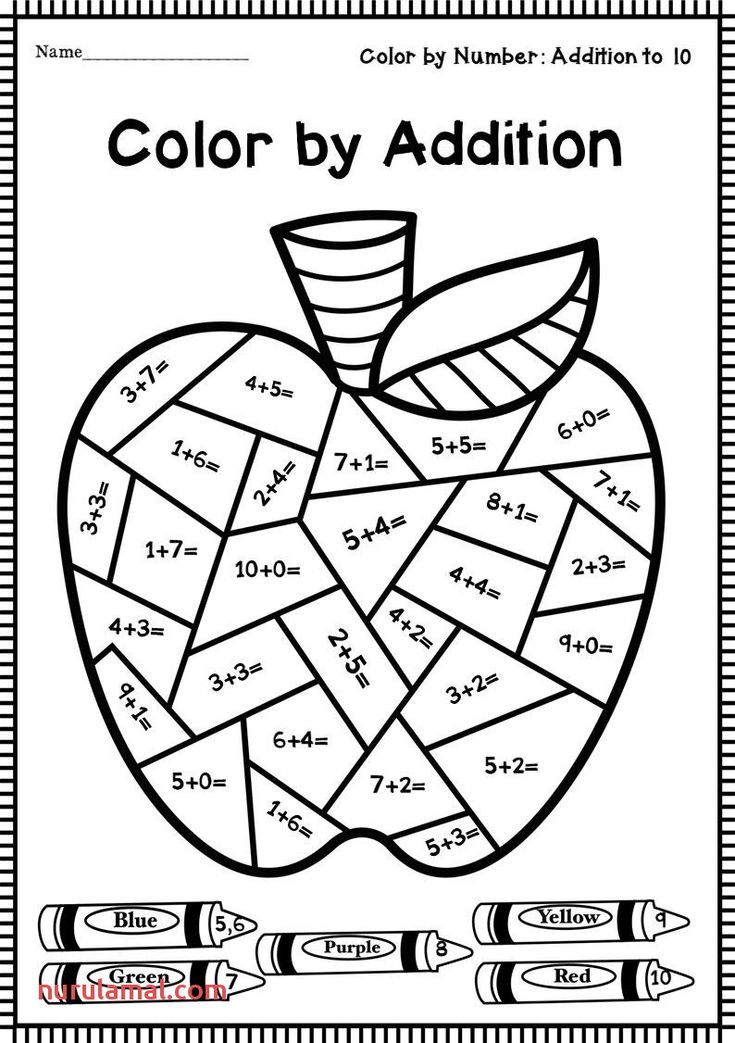 30 Coloring Math Worksheets 2Nd Grade