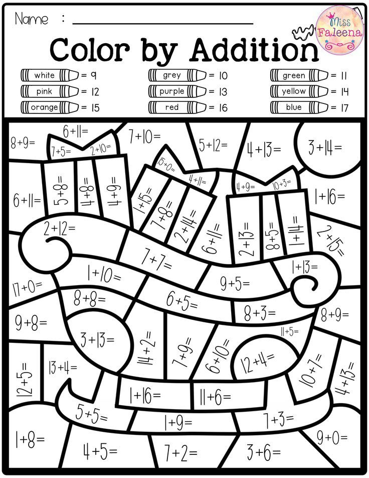 30 Coloring Math Worksheets 2Nd Grade