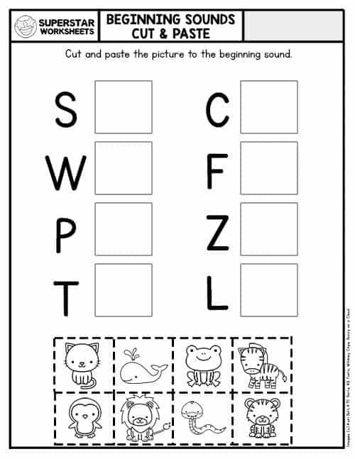 30 Cut And Paste Worksheets Grade 4