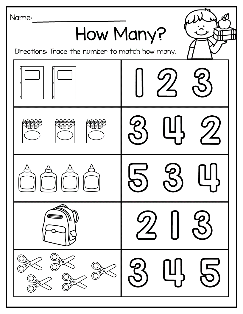30 Fun Kindergarten Math Activities Worksheets