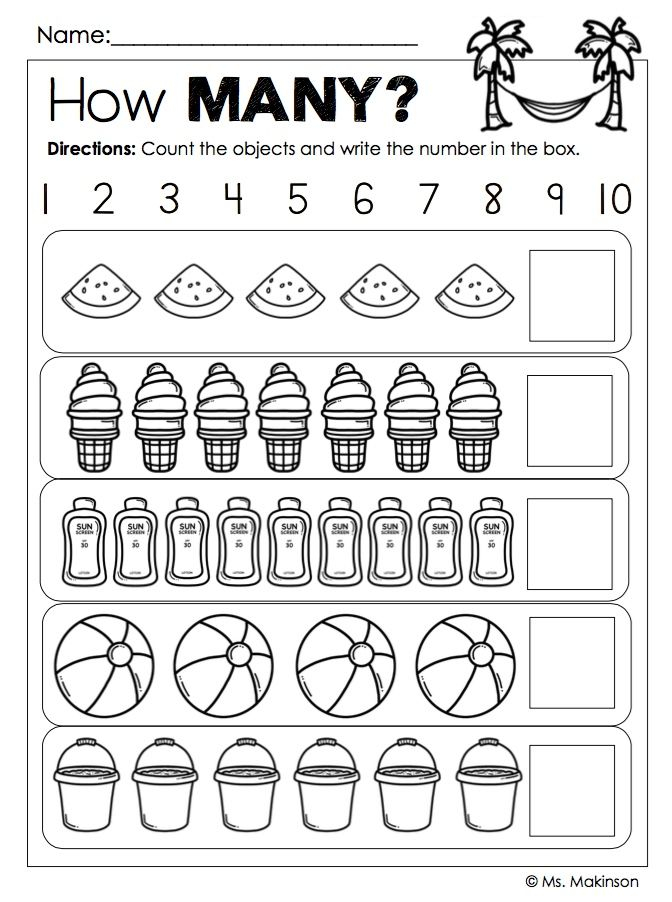 30 Fun Kindergarten Math Activities Worksheets