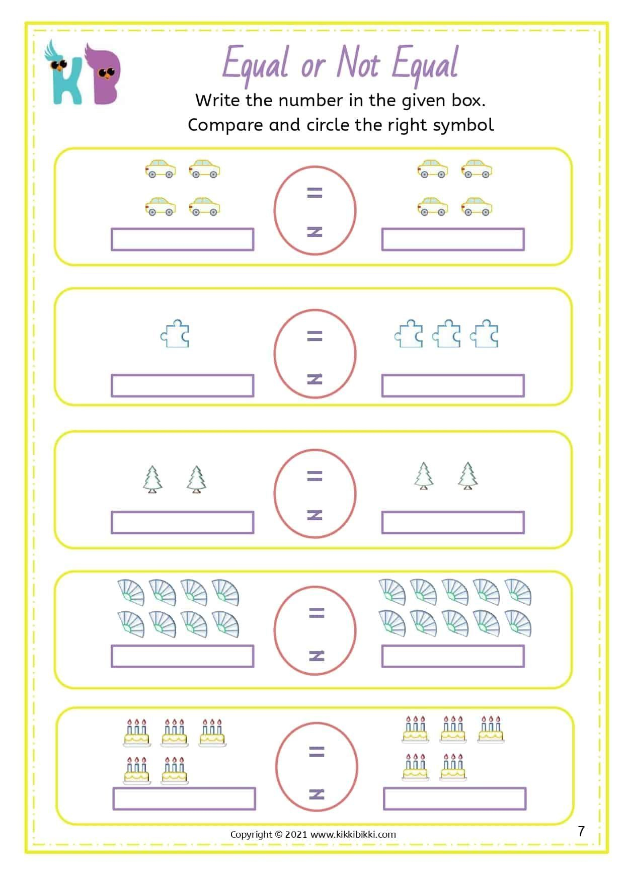30 Fun Kindergarten Math Activities Worksheets