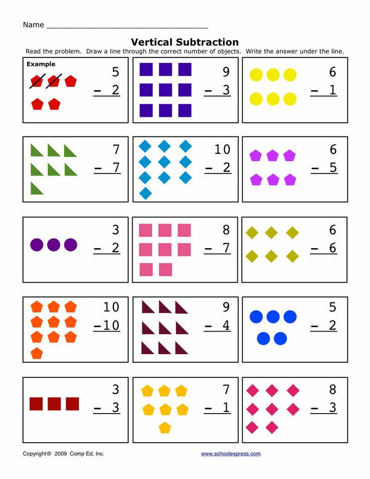 30 Fun Subtraction Worksheets For Kindergarten