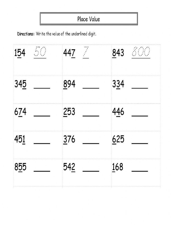 30 Grade 1 Math Worksheets Tens And Ones