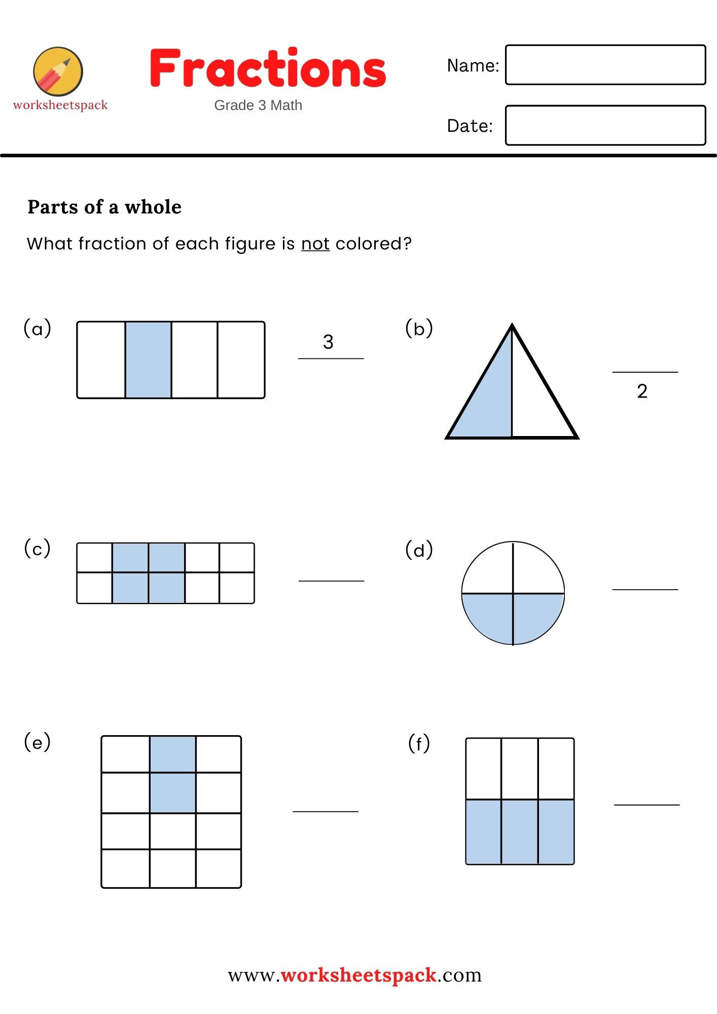 30 Grade 3 Math Worksheets Shapes