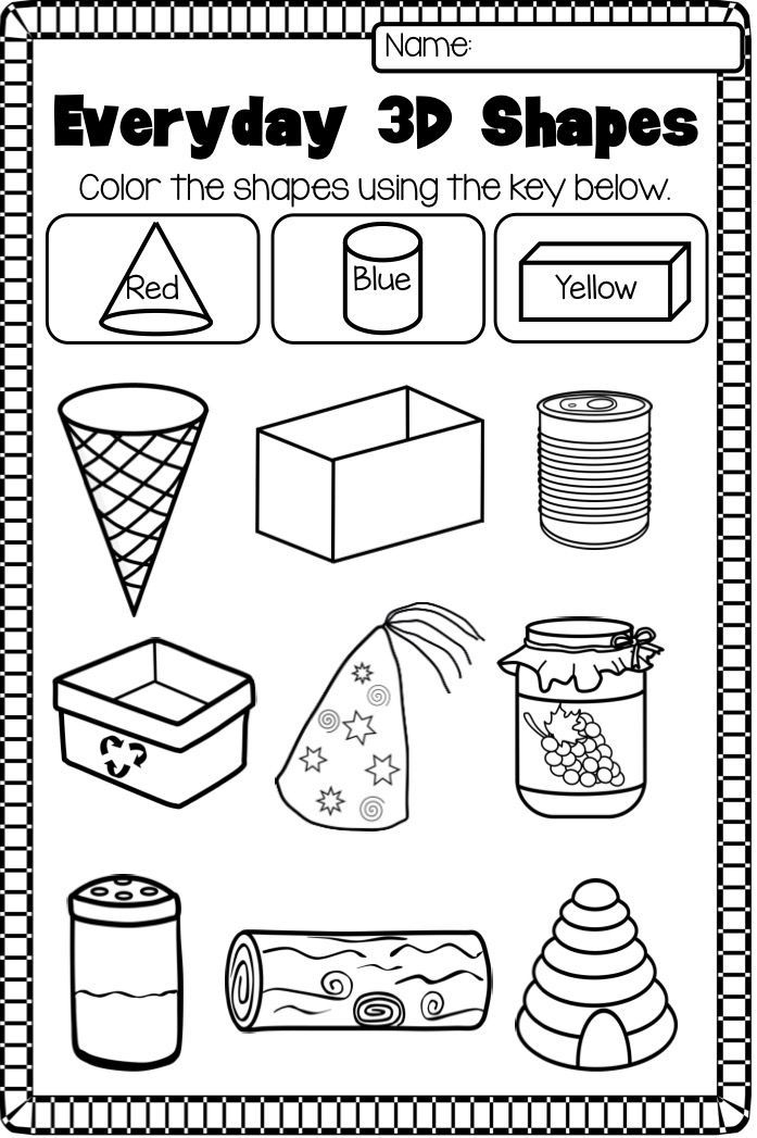 30 Grade 3 Math Worksheets Shapes
