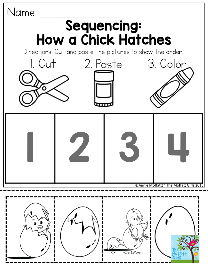 30 Kids Worksheets Preschool Cut And Paste