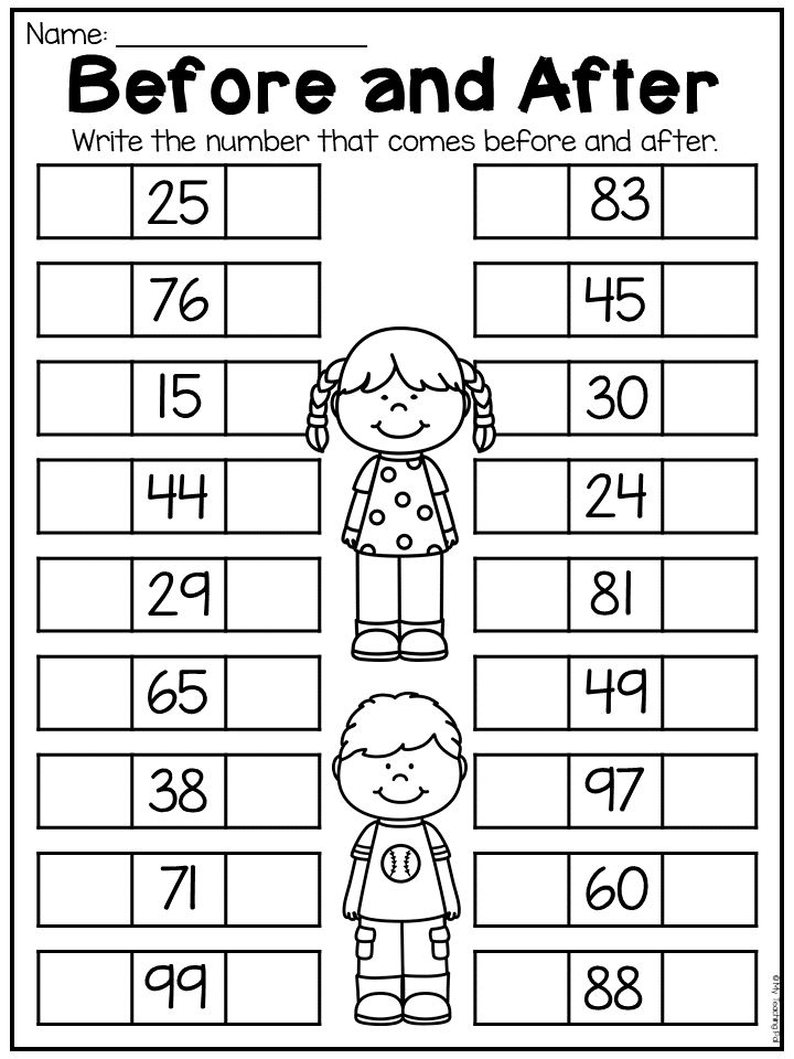 30 Kindergarten Math Worksheets What Comes After