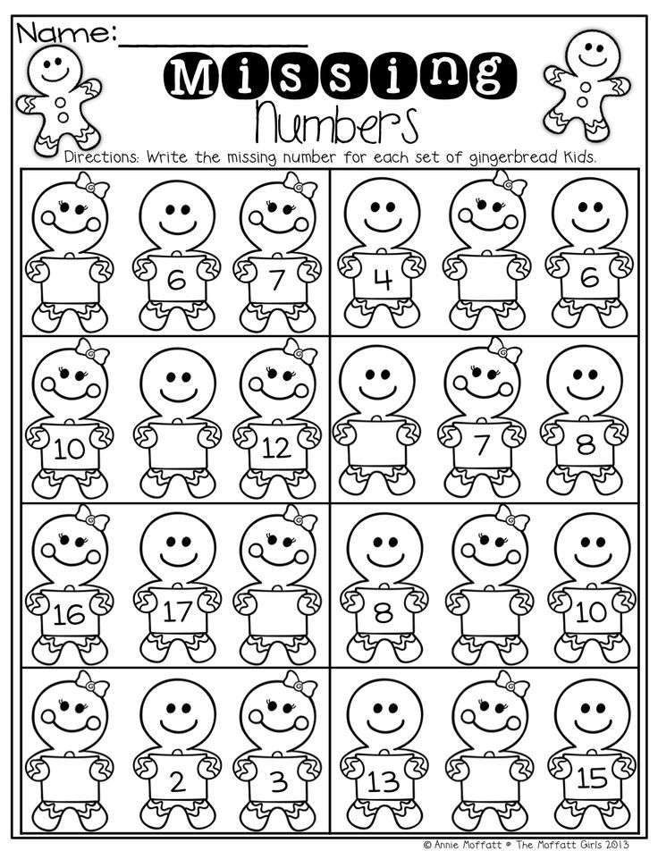 30 Kindergarten Math Worksheets What Comes After