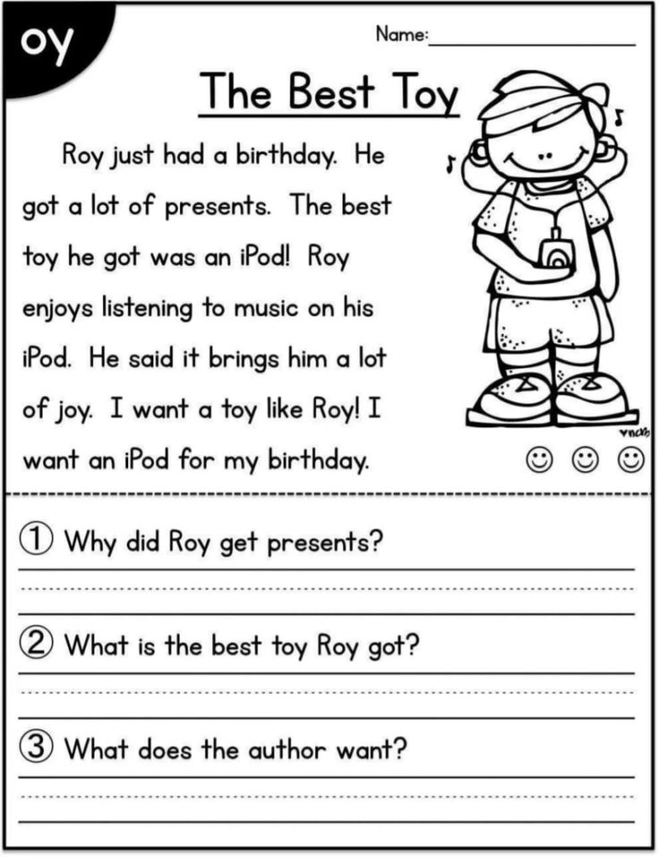 30 Kindergarten Reading Worksheets First Grade