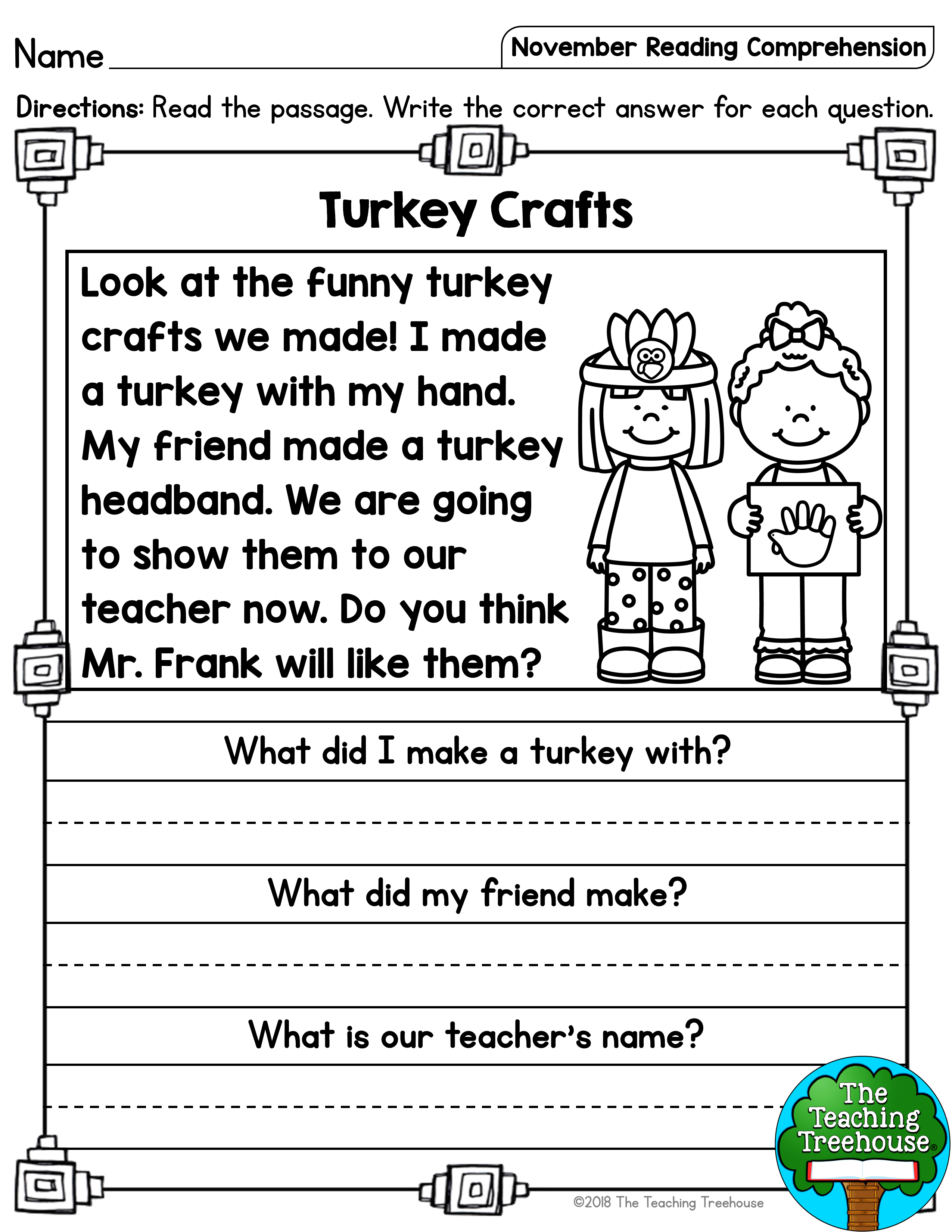 30 Kindergarten Reading Worksheets First Grade