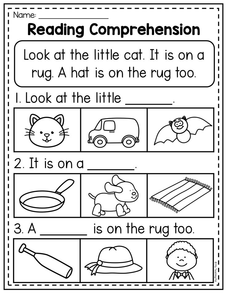 30 Kindergarten Reading Worksheets First Grade