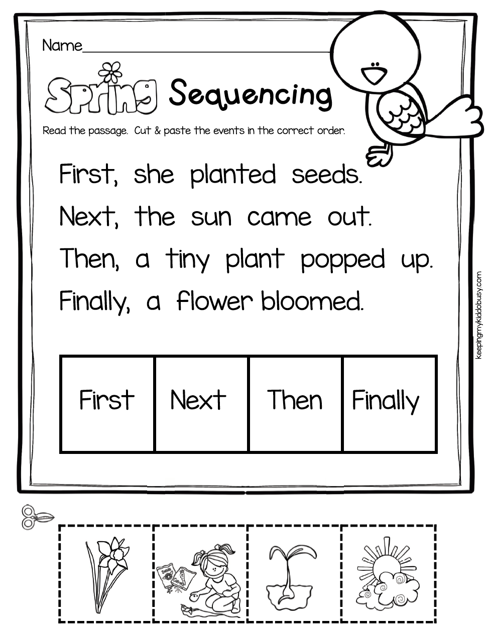 30 Kindergarten Reading Worksheets First Grade