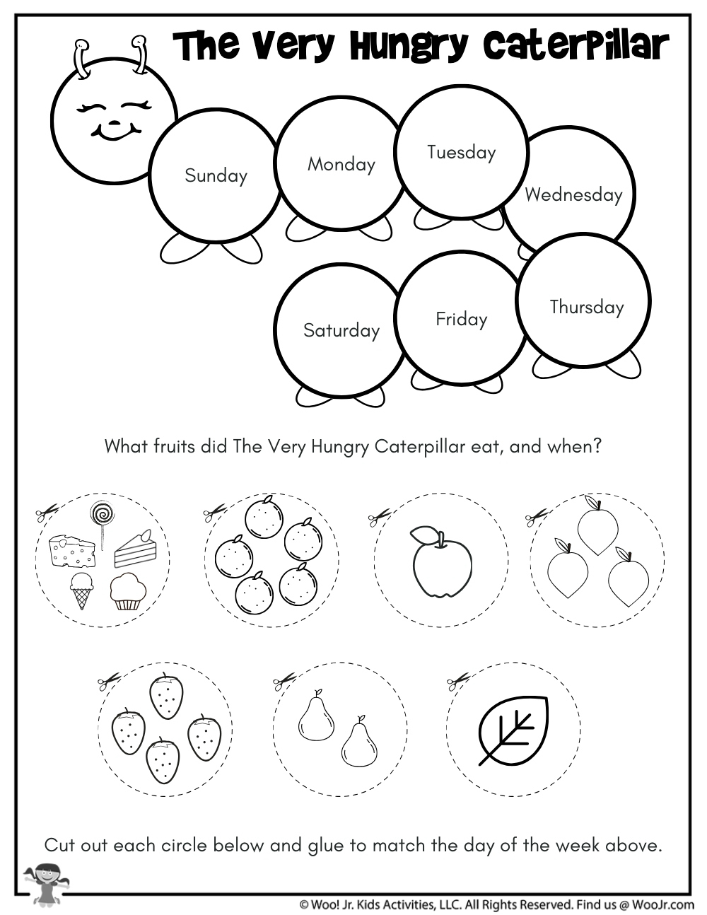 30 Kindergarten Worksheets Days Of The Week