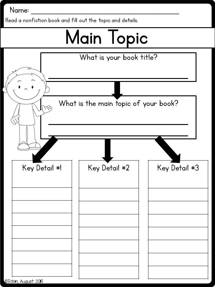 30 Main Idea Worksheets 2Nd Grade Free