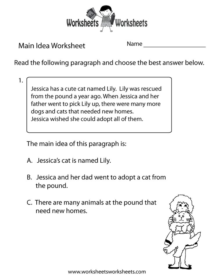 30 Main Idea Worksheets 2Nd Grade Free