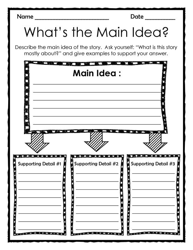 30 Main Idea Worksheets 2Nd Grade Free