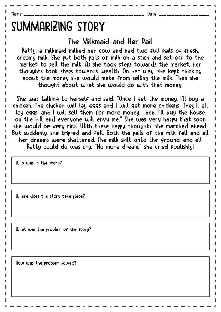 30 Main Idea Worksheets 2Nd Grade Free