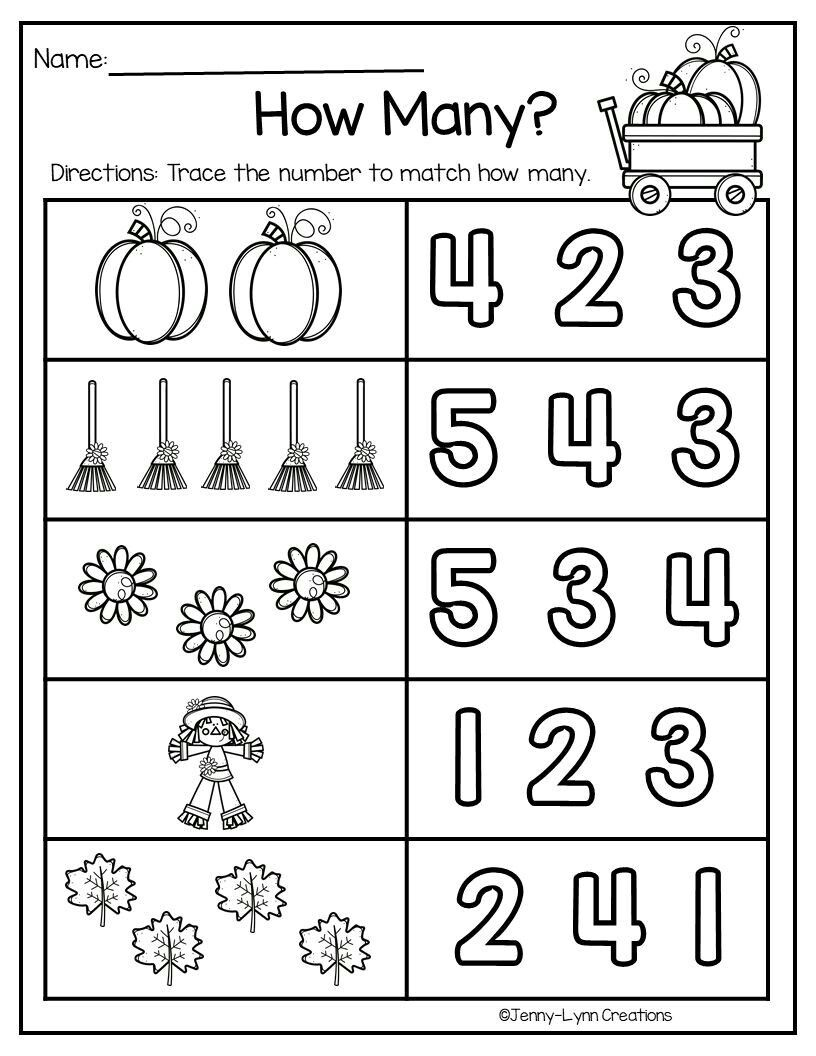 30 Math Revision Worksheets For Kindergarten