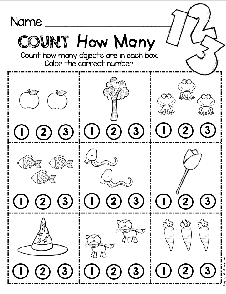 30 Math Revision Worksheets For Kindergarten