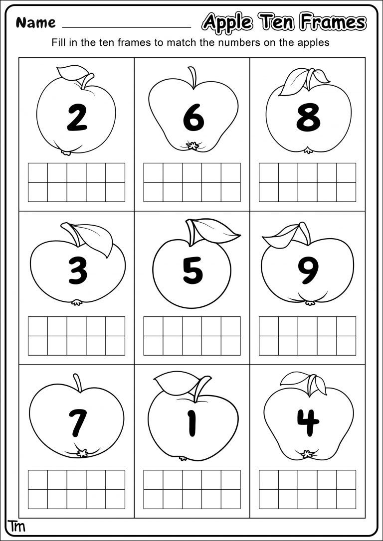 30 Math Revision Worksheets For Kindergarten